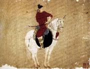 unknow artist Youn Nobleman on Horseback oil painting reproduction
